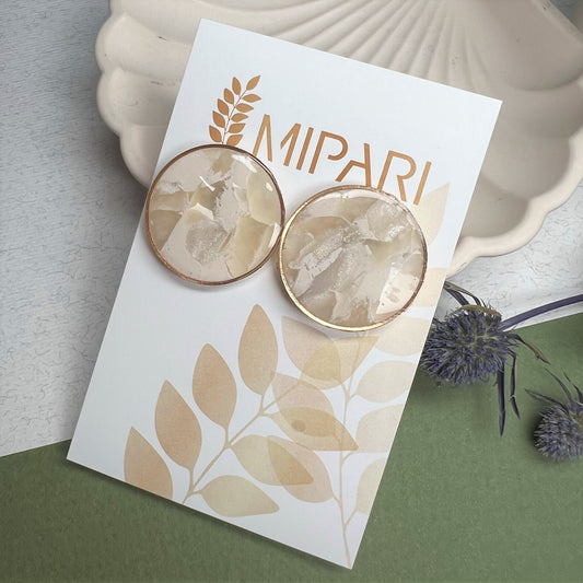 Auskarai MARBLE +